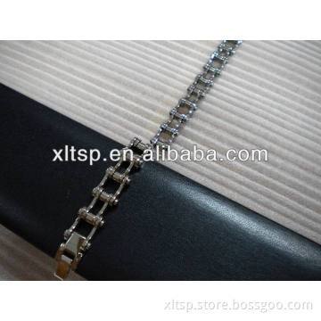 T6-1 Bling Titanium Bike Chain Bracelet